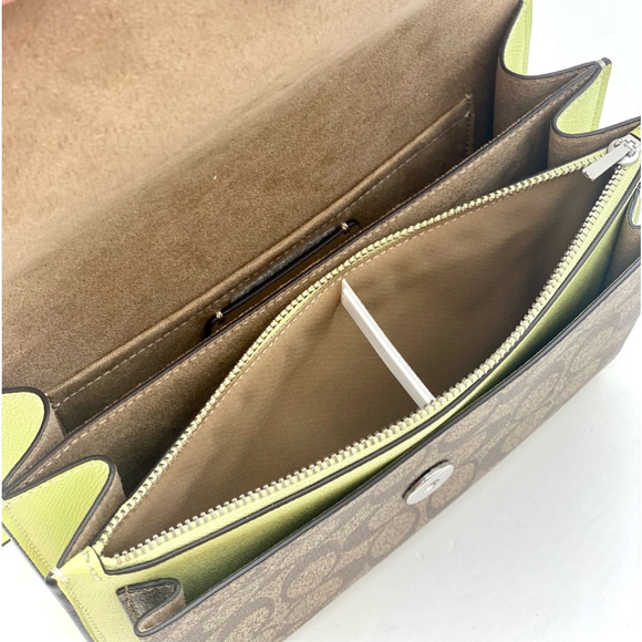 Coach Klare Crossbody In Signature Canvas - Picture 10 of 16